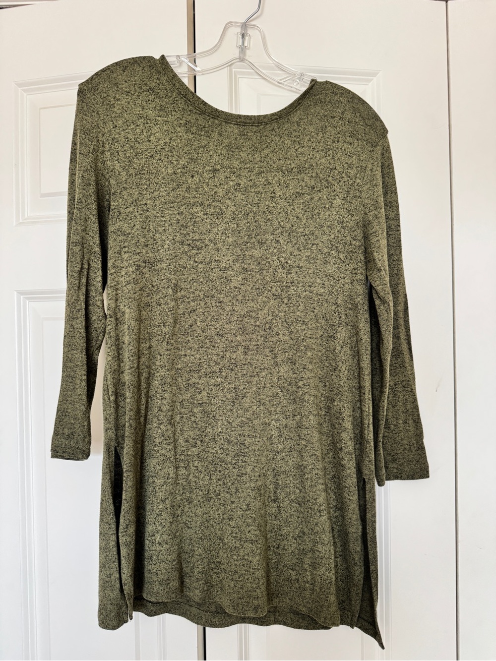 Old Navy Green Women's V-Neck Long Sleeve Tunic Top Size XS